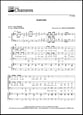 Barnabe SAB choral sheet music cover